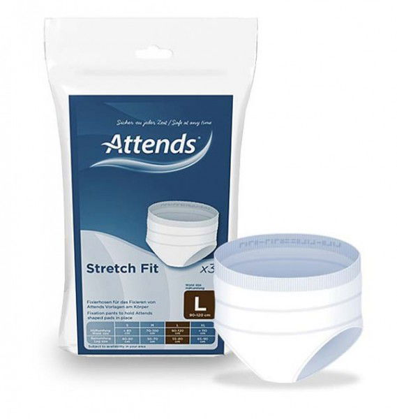 ATTENDS Stretchfit Hose large 12X3St