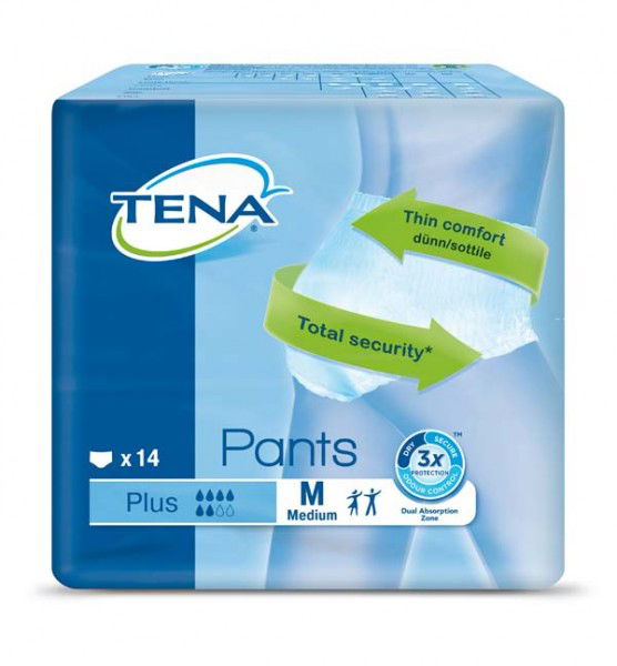 TENA PANTS plus medium ConfioFit Einweghose 4X14St