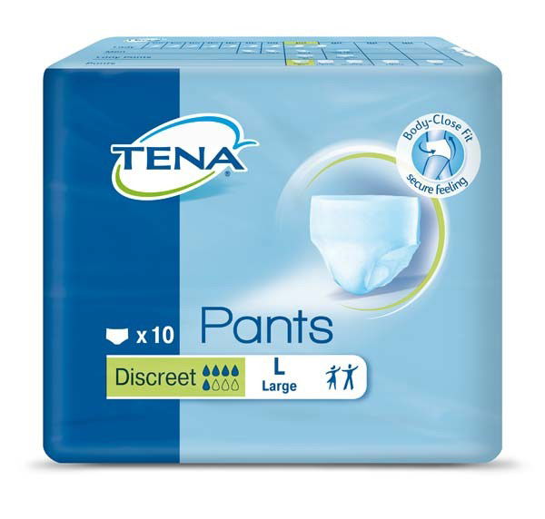TENA PANTS Discreet large 95-125 cm Einweghose 4X10St