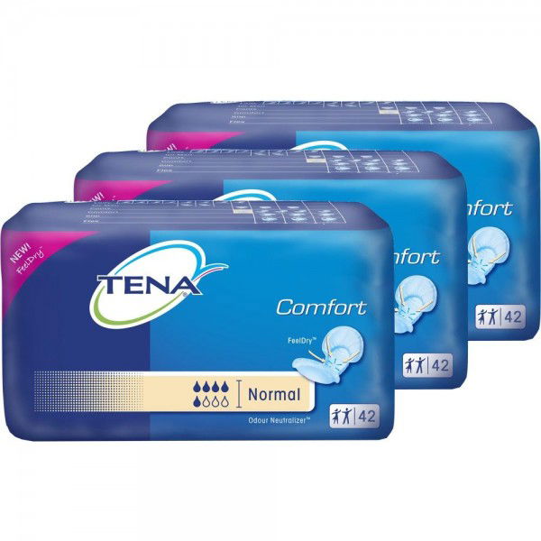 TENA COMFORT normal Vorlagen 3X42St