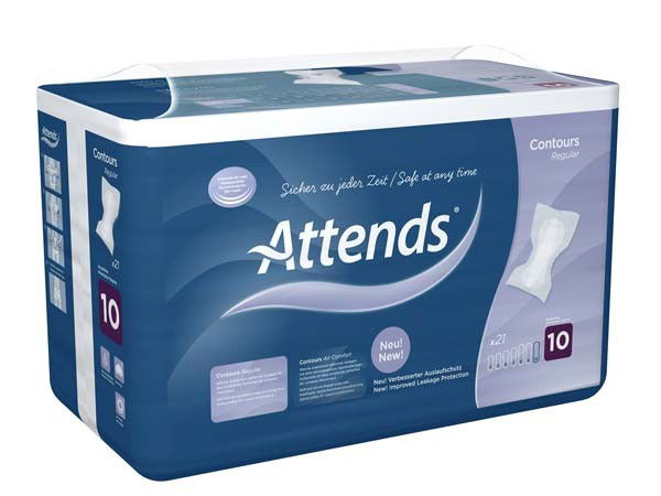 ATTENDS Contours Regular 10 4X21St