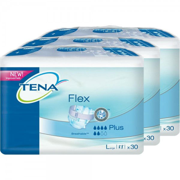 TENA FLEX plus large 3X30St