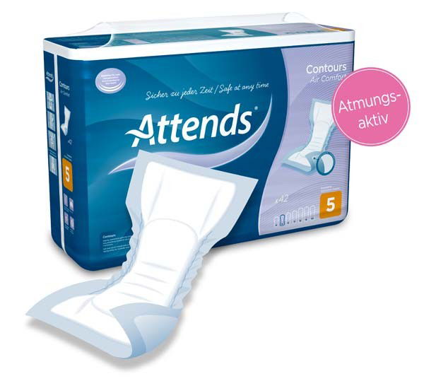 ATTENDS Contours Air Comfort 5 5X42St