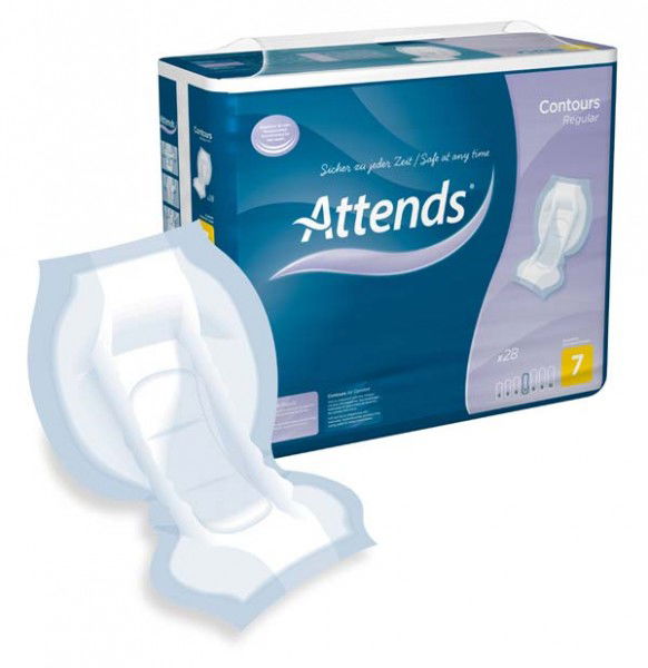 ATTENDS Contours Regular 7 Vorlagen 4X28St