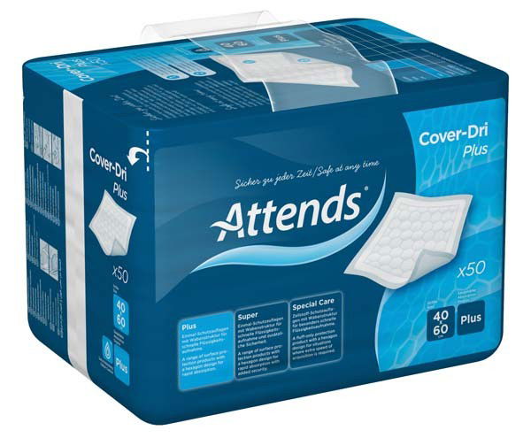 ATTENDS Cover-Dri Plus 40x60 cm 6X50St