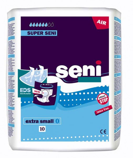 SUPER SENI XS Inkontinenzhose 12X10St