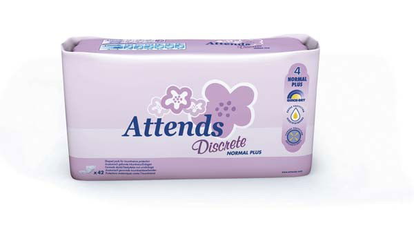 ATTENDS Ultra Care discrete 4 Normal Plus Vorlagen 5X42St