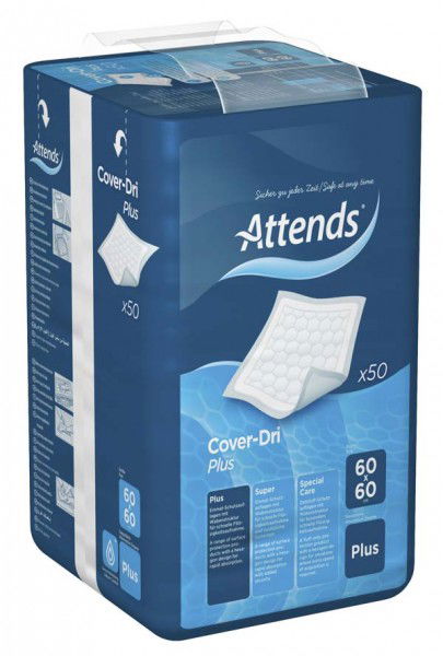 ATTENDS Cover-Dri Plus 60x60 cm 4X50St