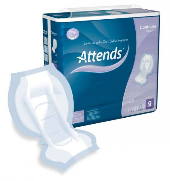 ATTENDS Contours Regular 9 Vorlagen 4X28St