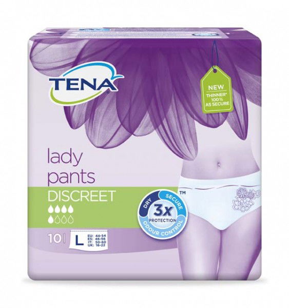 TENA LADY Pants Discreet L 6X10St