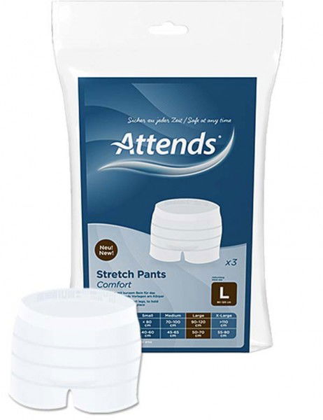 ATTENDS Stretch Pants Comfort L 12X3St