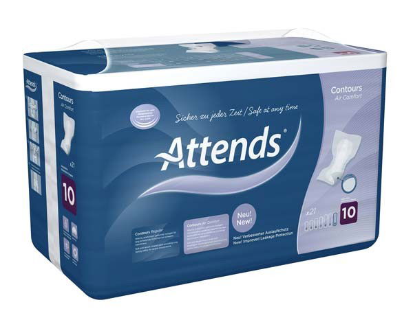 ATTENDS Contours Air Comfort 10 4X21St
