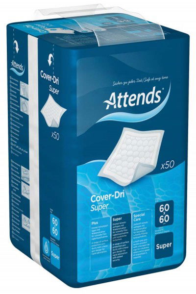 ATTENDS Cover-Dri Super 60x60 cm 4X50St