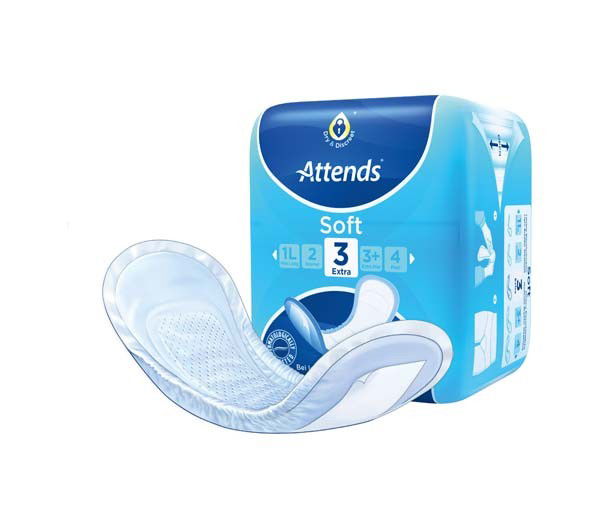 ATTENDS Soft 3 extra 8X10St