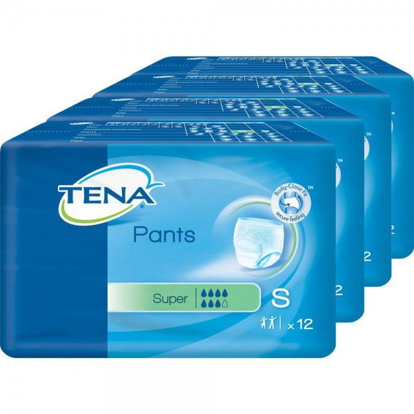 TENA PANTS SUPER S 65-85CM - 4X12 St