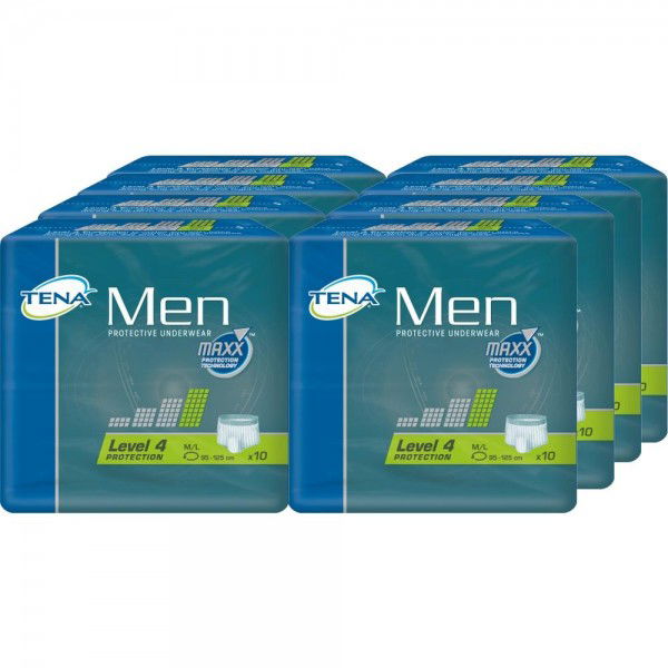 TENA MEN PROTEC LEVEL4 M/L - 8X10 St
