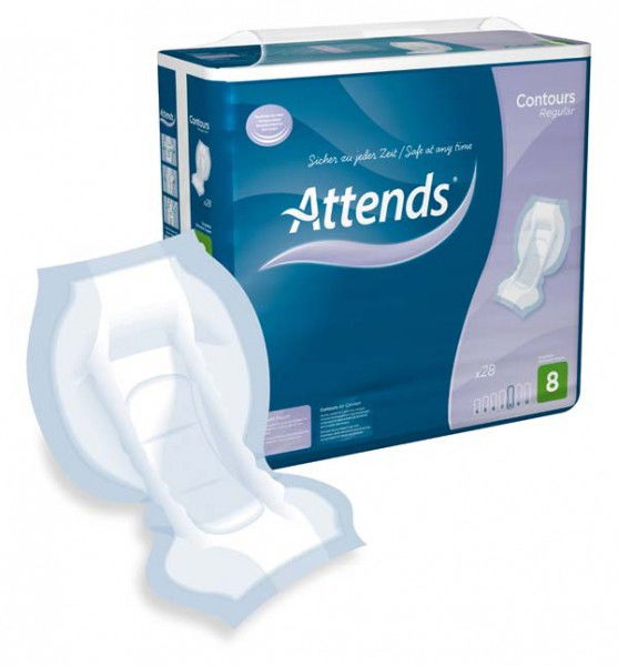 ATTENDS Contours Regular 8 Vorlagen 4X28St