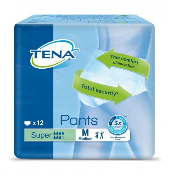 TENA PANTS super medium ConfioFit Einweghose 4X12St