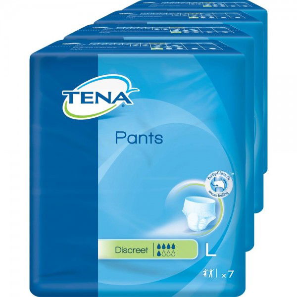 TENA PANTS Discreet large 95-125 cm Einweghose 4X7St