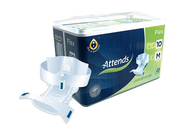 ATTENDS Flex 10 medium 4X22St