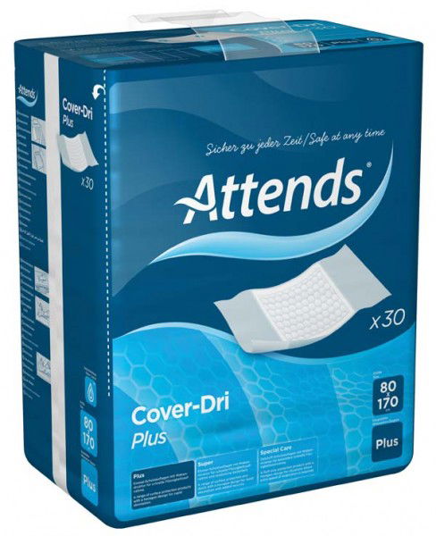 ATTENDS Cover-Dri Plus 80x170 cm 4X30St