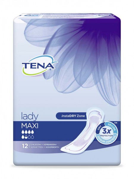 TENA LADY maxi Einlagen 12X12St