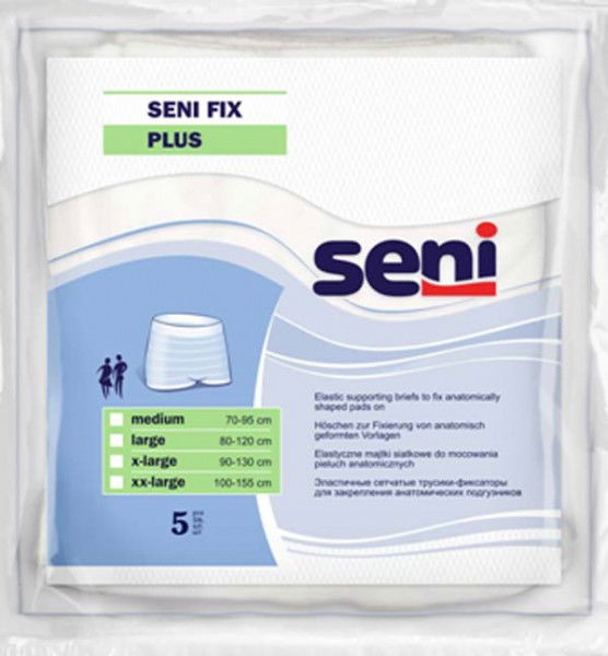 SENI Fix Plus Fixierhosen Gr.XXL 5St