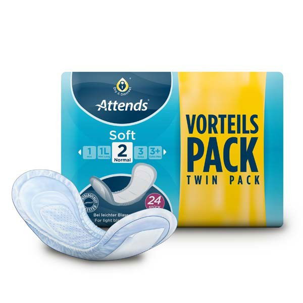 ATTENDS Soft 2 normal 4X24St