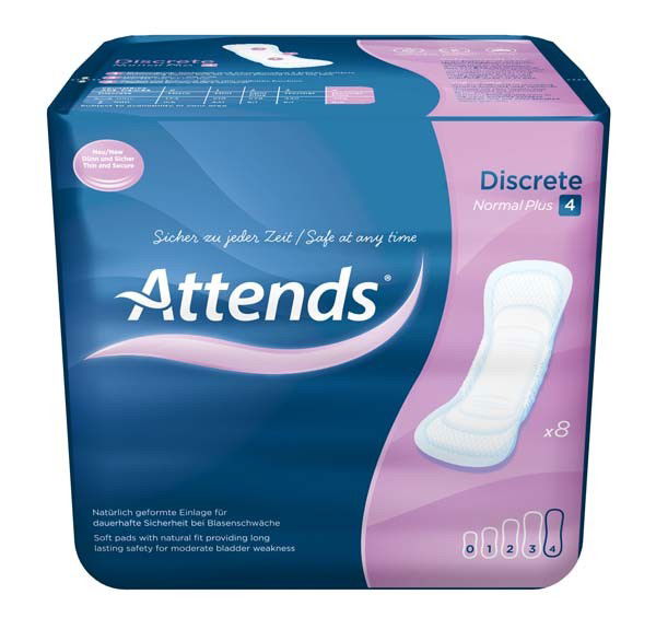 ATTENDS discrete 4 normal plus 12X8St
