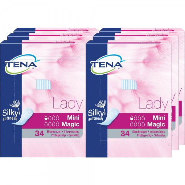 TENA LADY mini magic Einlagen 6X34St