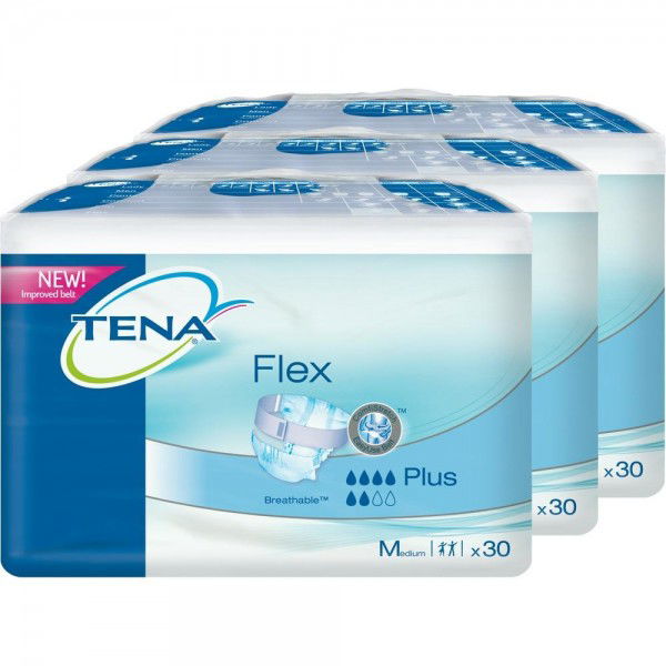 TENA FLEX plus medium 3X30St