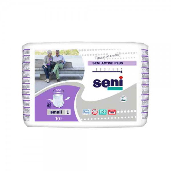 SENI Active Plus Inkontinenzslip Einm.small 8X10St