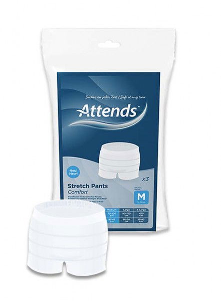 ATTENDS Stretch Pants Comfort M 12X3St